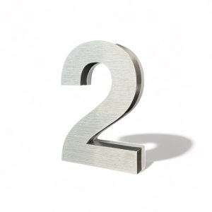 Valaistu rosterinen talonumero – 2